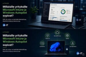 Microsoft Intune ja Windows Autopilot pk-yrityksen laitehallinnassa ja työasemien käyttöönotossa